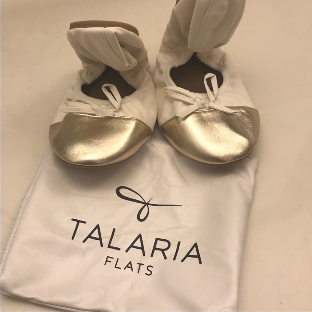 Talaria Bridal Flats size 11 - worn once